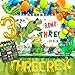 Three Rex Birthday Party Decorations Boy, Dinosaur 3rd Birthday Party Decorations Supplies,3 Rex Birthday Party with 3 Rex Birthday Backdrop Dinosaur Balloons Kit for 3rd Birthday Decorations for Boys