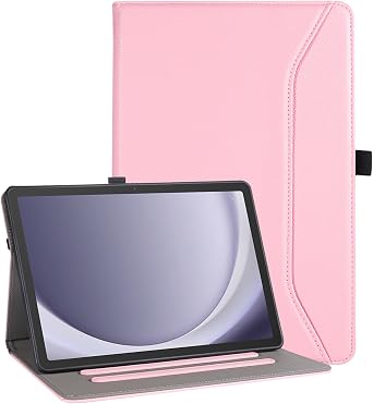 for Samsung Galaxy Tab A9 Plus Case Multiangle Stand for Samsung Tab A9 Plus Tablet Case 11 Inch SM-X210/SM-X216/SM-X218,Pink
