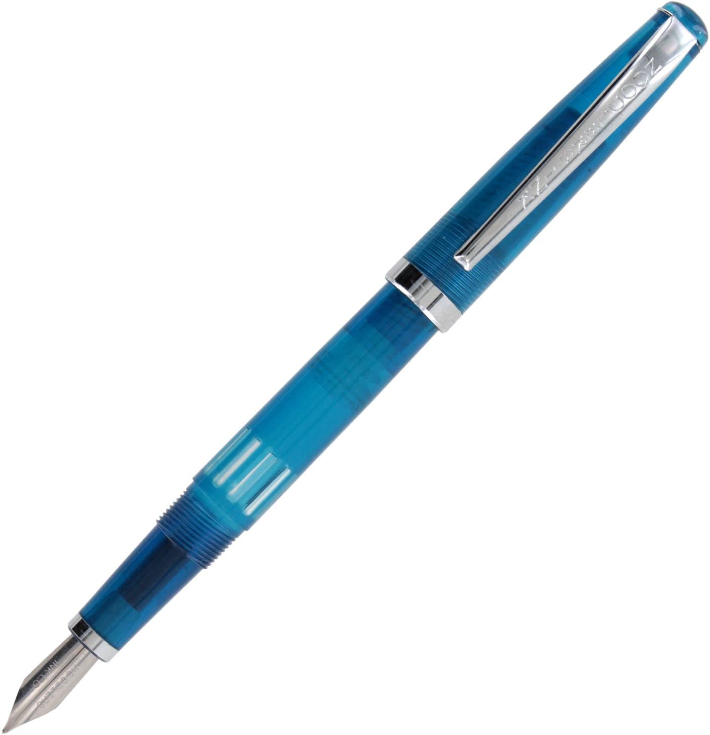 Noodler's Ink Nib Creaper Standard Flex Fountain Pen Hudson Bay Fathom's Blue