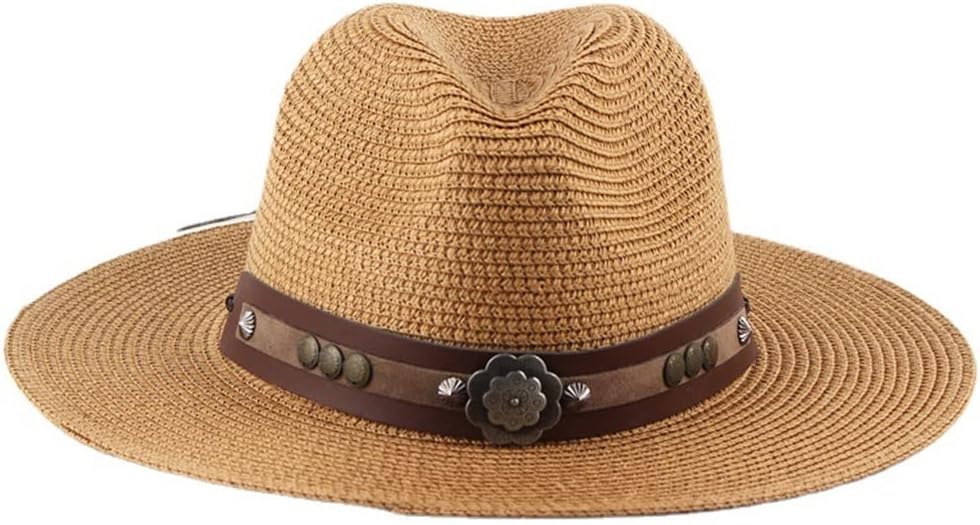 Big Brim Curling Sunshade Men and Women Couples European and Hats Cowboy Grass Outdoor Beach