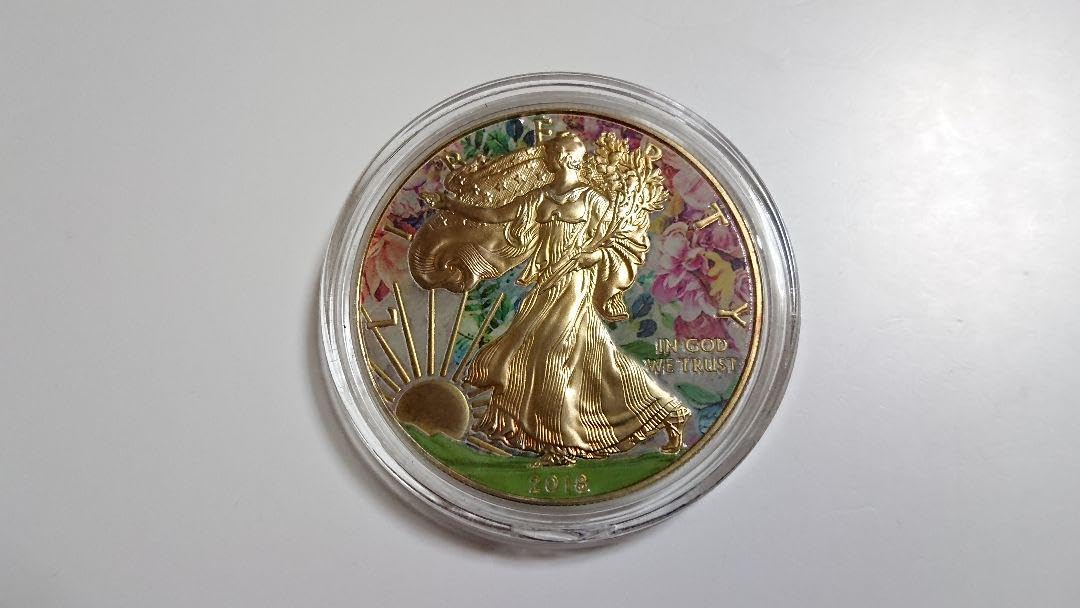 ゴールドイーグル・ブロッサム (シルバープルーフ) 500枚限定品 ゴールドイーグル・ブロッサムコイン (シルバープルーフ) 500枚限定品