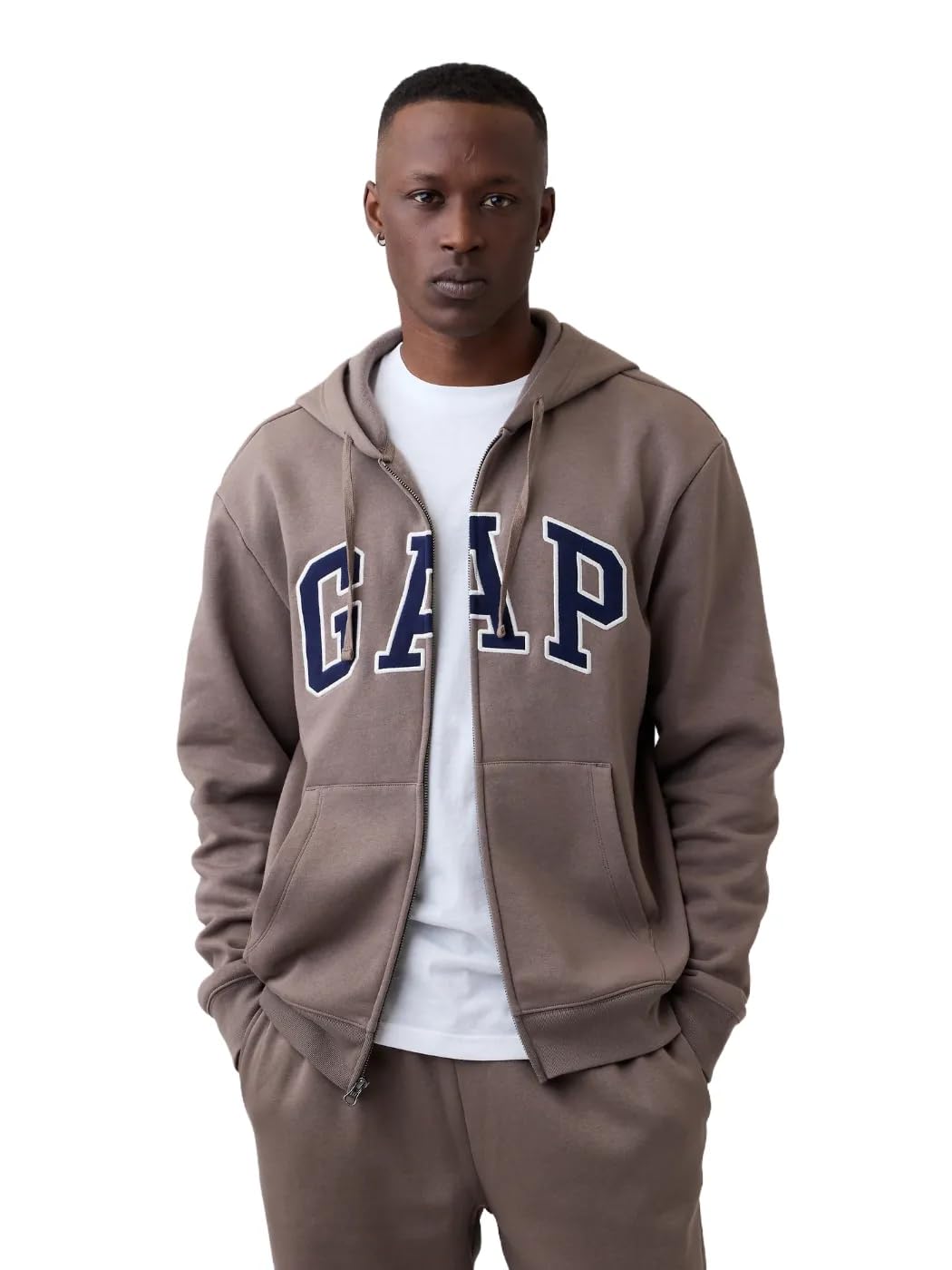 GAP Men's Heritage Logo Full Zip Hoodie