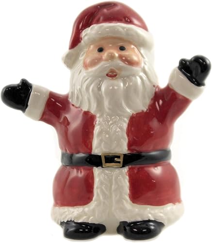 Miniatura 3 de Atractivos Navidad Santa & Snowman Polo Norte Invierno Cerámica Sal Pimienta Sal