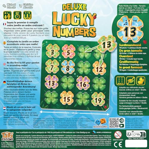 Jeu d’ambiance Tiki Edition Lucky Numbers Deluxe - vue 4