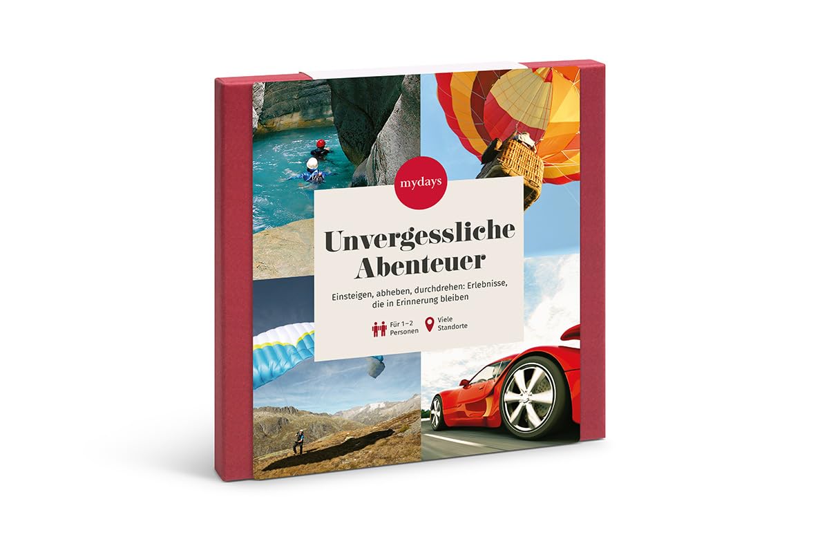 mydays Geschenkbox Unvergessliche Abenteuer