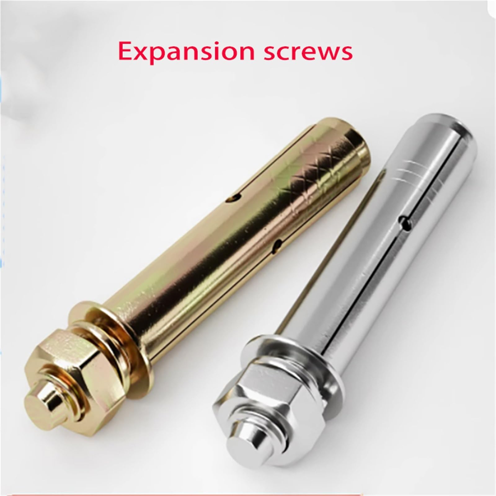 Tacos de expansión Tornillos de expansión medio diente M6 M8 M10 M12 M14 M16 M18 M20 Pernos anclaje for hormigón Perno gancho(M20x150 1PCS)