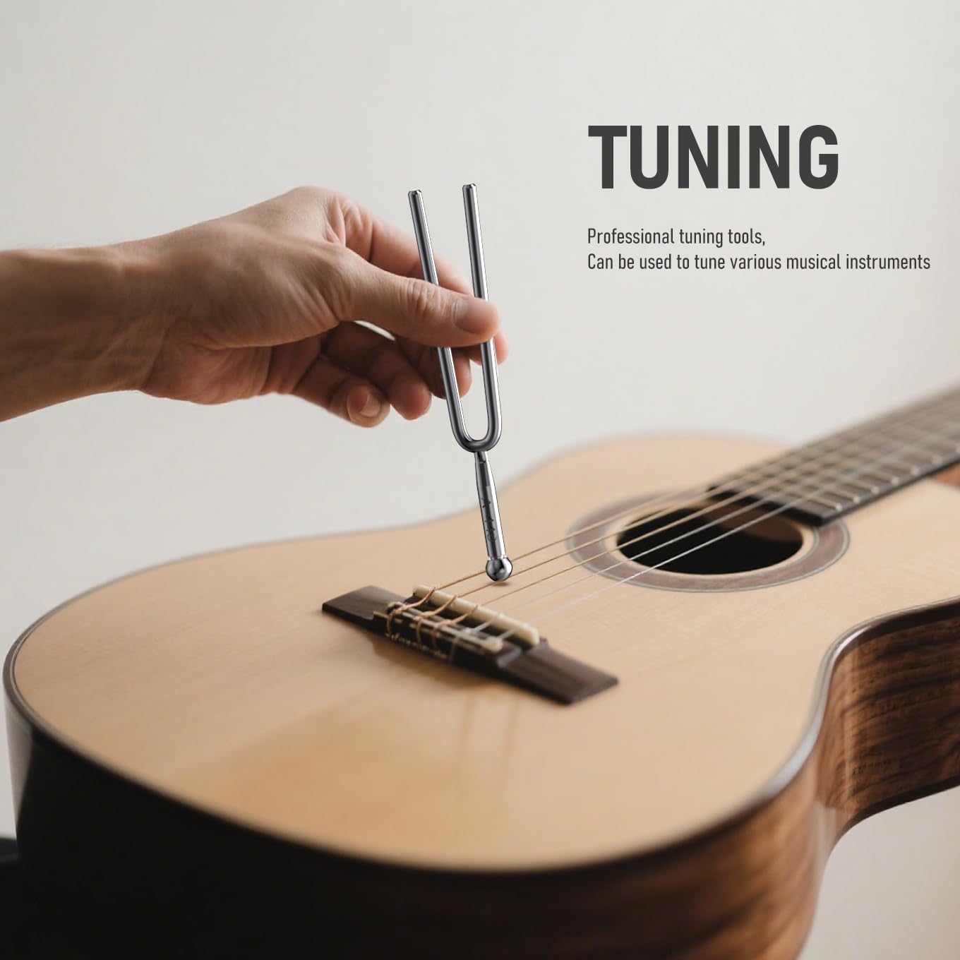 Confezione da 10 diapason da 440 Hz, set di diapason standard Tone, diapason per chitarra, violino, accessori per accordatura musicale