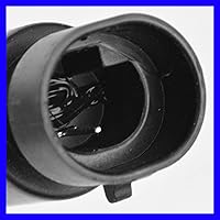 Vista 3 de TRQ Interruptor de presión de aceite, mecánico, normalmente abierto, automático, negro, compatible con Cadillac Chevy GMC Pontiac con medidor