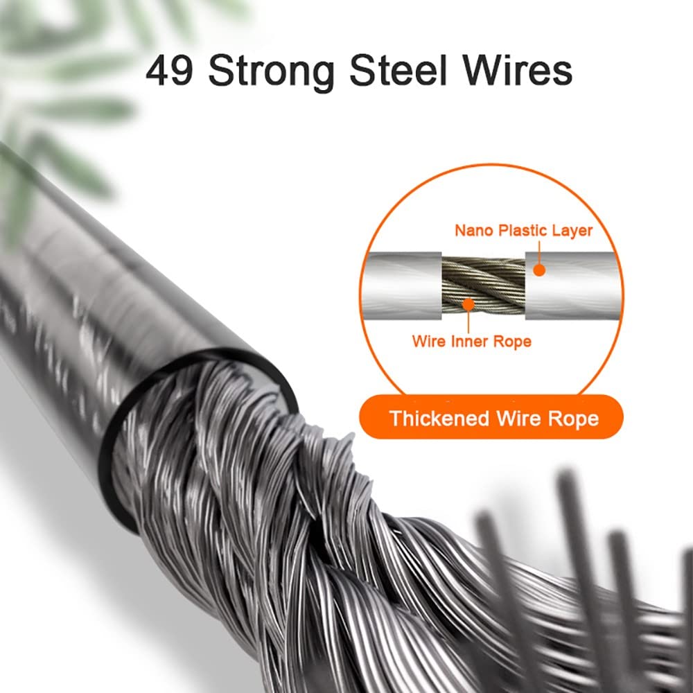 Wysuwana linia do prania Ścienna linia do suszenia ubrań Lina do ubrań Lina do ubrań 4,8 metra Sznurki ze stali nierdzewnej Chowana linia do suszenia ubrań Linia do suszenia bielizny (B)