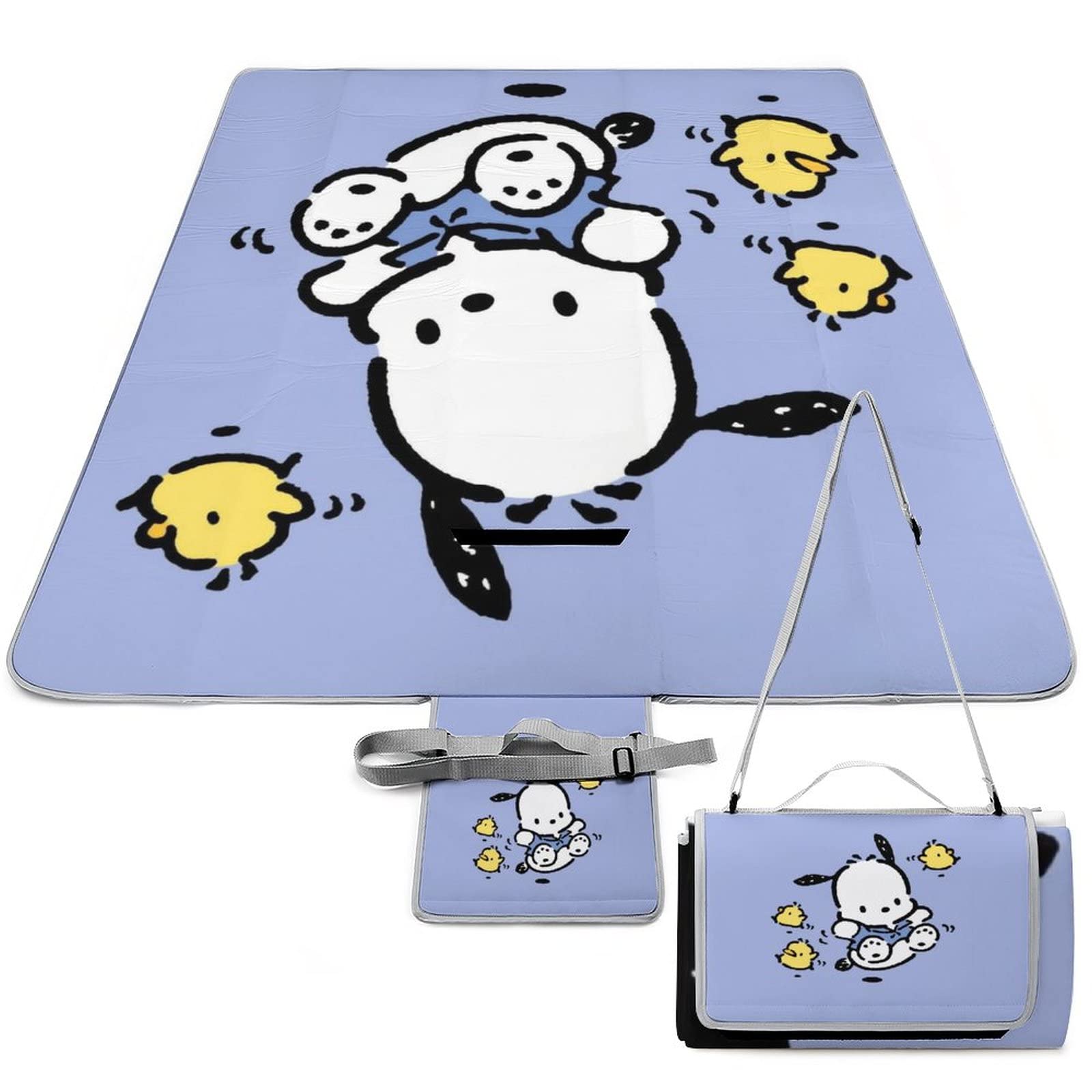 Amazon.co.jp: ポチャッコ レジャーシート コンパクト 大判 ピクニック