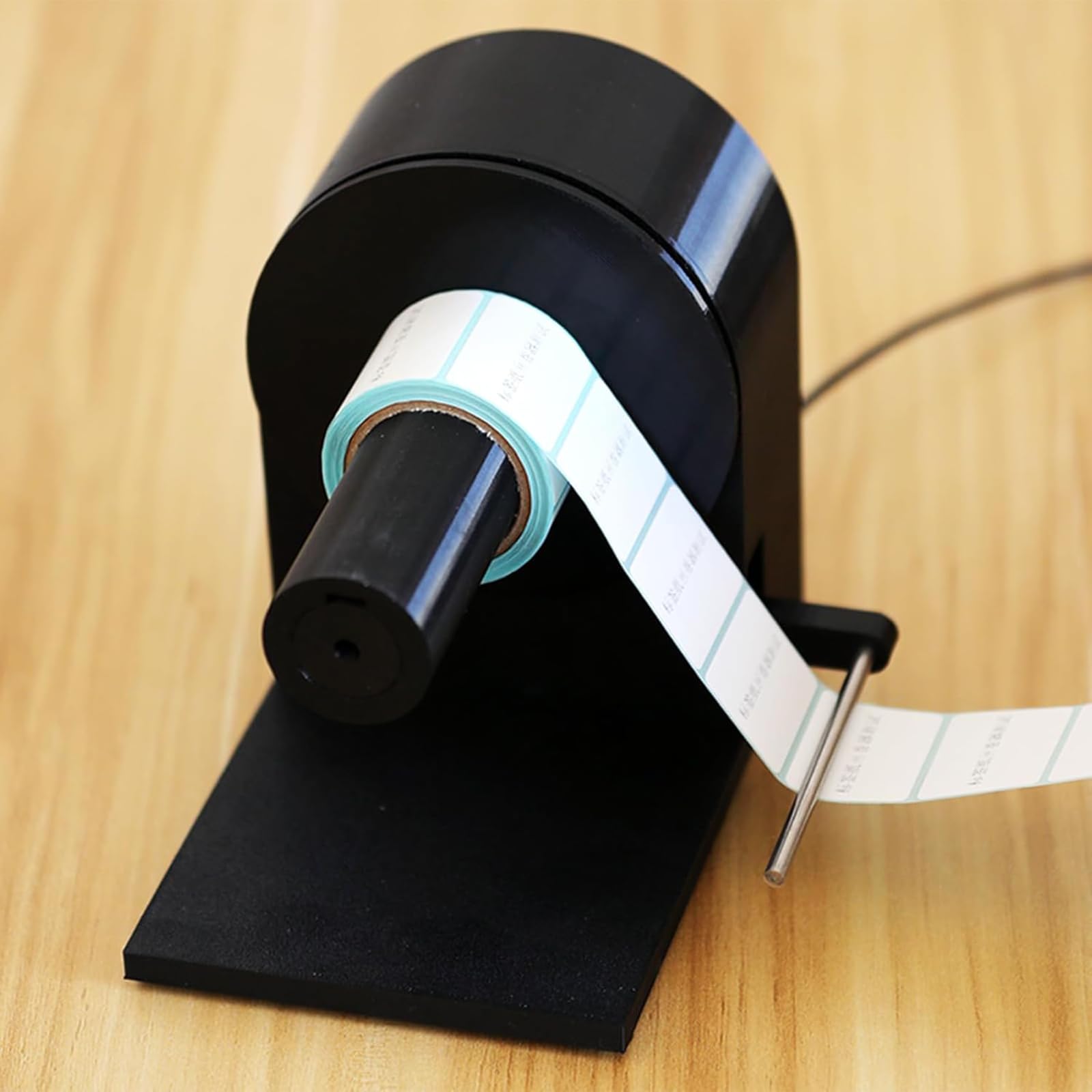 Automatyczna nawijarka etykiet, elektryczna maszyna do nawijania etykiet wewnętrznych, średnica rolki 25 mm / 40 mm / 76 mm, szerokość rolki 110 mm, do etykiet odzieży, kodów kreskowych