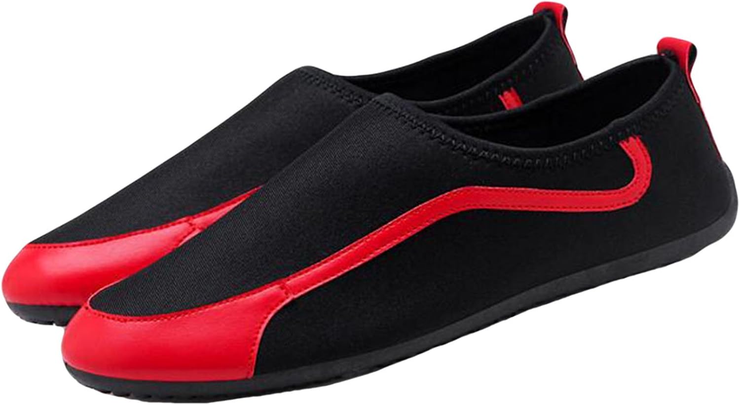 Debangni メンズ スリッポン ローファー 夏 フラット バイカラー キャンバス ドライビングシューズ 通気 軽量 歩きやすい デッキシューズ カジュアル シューズ おしゃれ 人気 大人 2年保証 Debangni メンズ スリッポン ローファー 夏 フラット バイカラー キャンバス ドライビングシューズ 通気 軽量 歩きやすい デッキシューズ カジュアル シューズ おしゃれ 人気 大人 2年保証