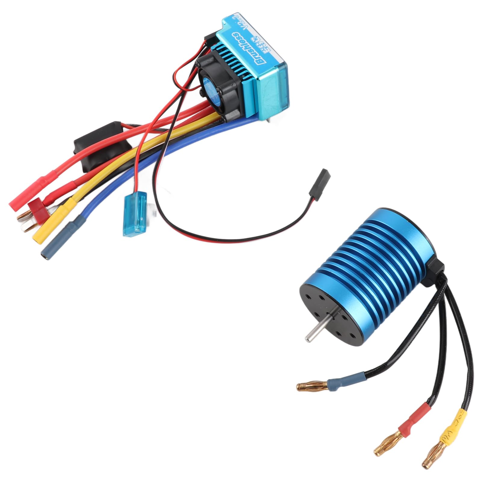 Silnik Bezszczotkowy ESC Combo, Zestaw 4-biegunowy 3650 4370KV 45A