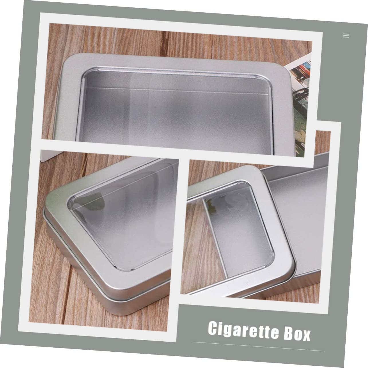 4 Boîtes De Rangement Transparentes Pour Clés USB - 11,5x8,5x2,2 Cm - Organisateur Bureau, Accessoires Numériques - 9
