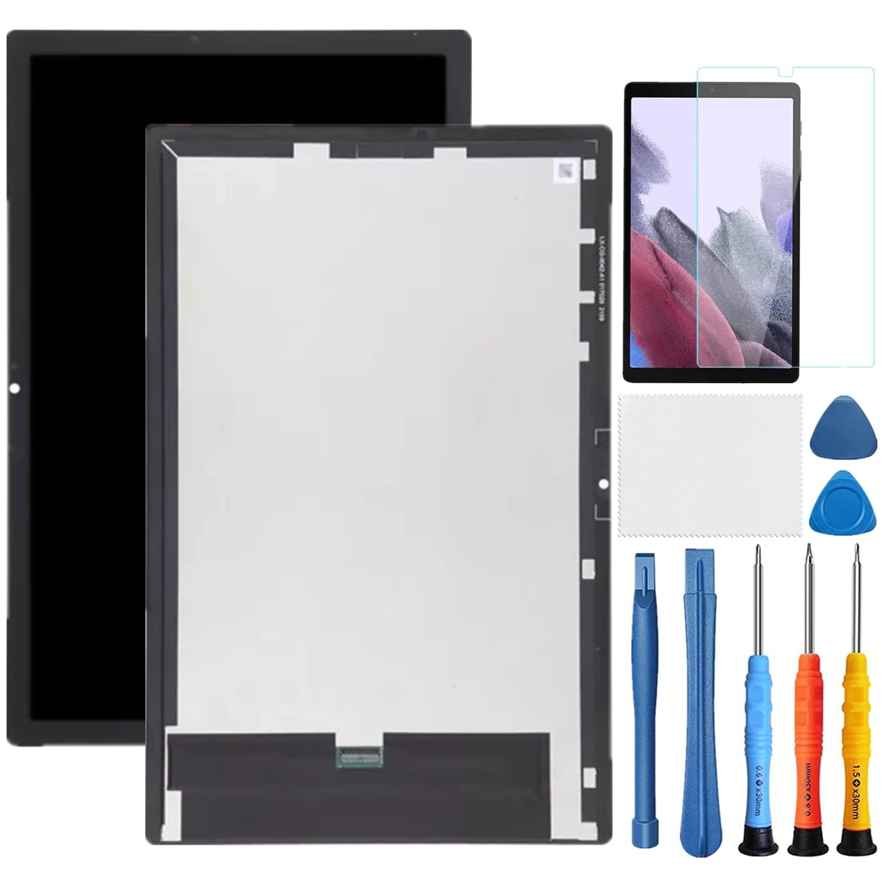 Compatible Samsung Tablet A8 Screen Replacement for Samsung Galaxy Tab A8 2021 X200 X205 LCD Display Touch digitizer Screen Assembly Part with Tools 10.5 inch Black