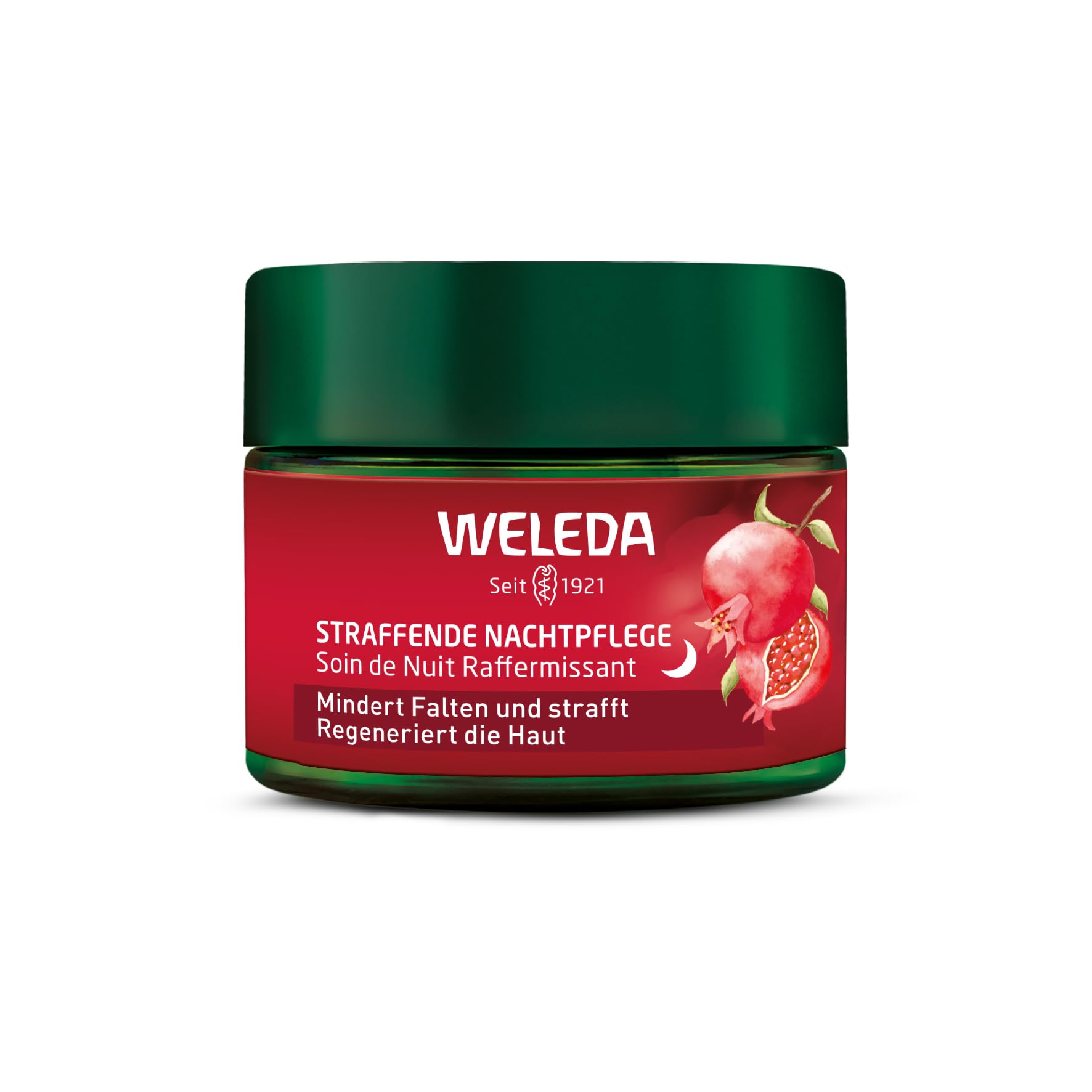 Weleda Pomegranate & Maca Peptides Firming Night Cream, Vegan, 40 mL