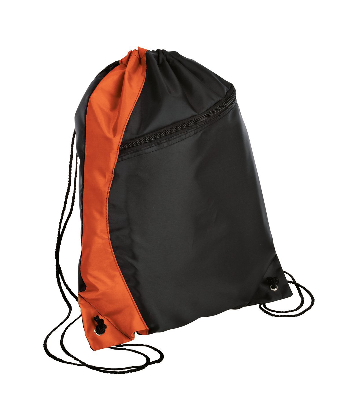 Port Authority - Colorblock Cinch Pack. BG80, Orange/ Black, OSFA