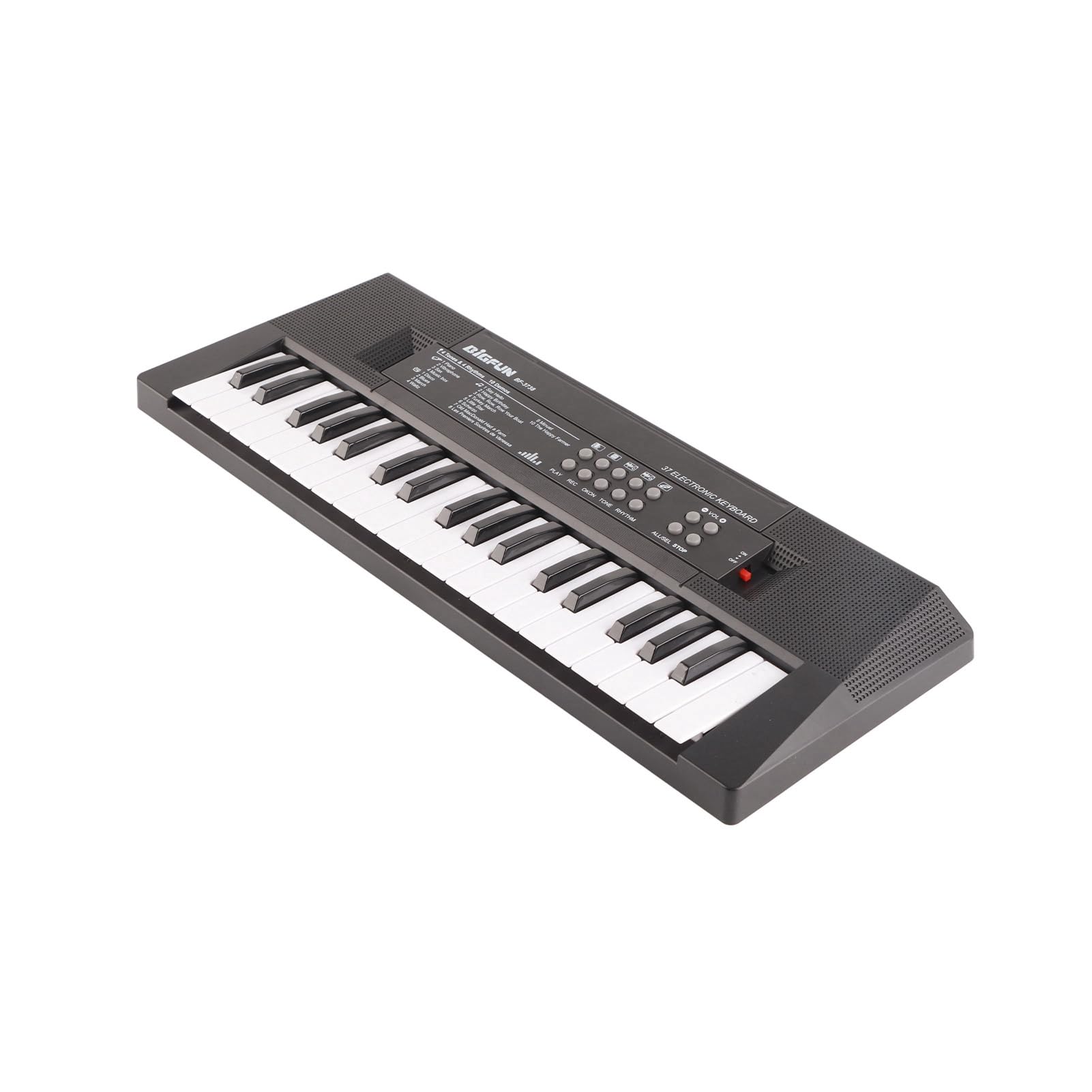 Piano Electrico, Teclado eléctrico Teclado musical electrónico portátil de 37 teclas con función de grabación de micrófono para niños que aprenden