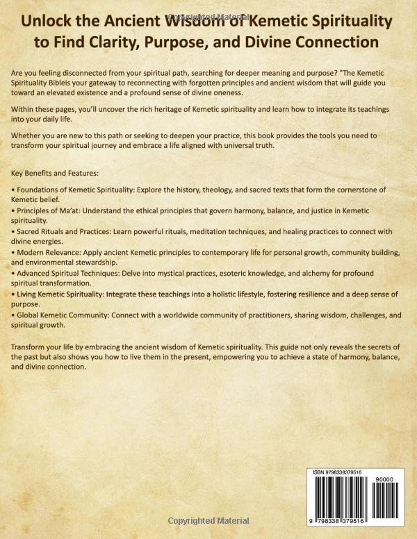 The Kemetic Spirituality Bible: [5 in 1] Guiding Your Spiritual Evolution | Rediscover Forgotten Principles and Ancient Wisdom for Achieving Elevated Existence and Embracing Divine Oneness - Image 2