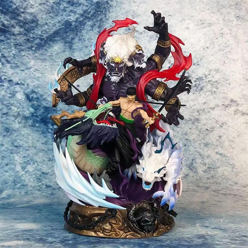 ワンピース LX ゾロ フィギュア 地獄の王 閻魔 ロロノア?ゾロ モデ Amazon | ワンピースGK地獄ゾロ地獄の王閻魔21センチアニメ彫刻