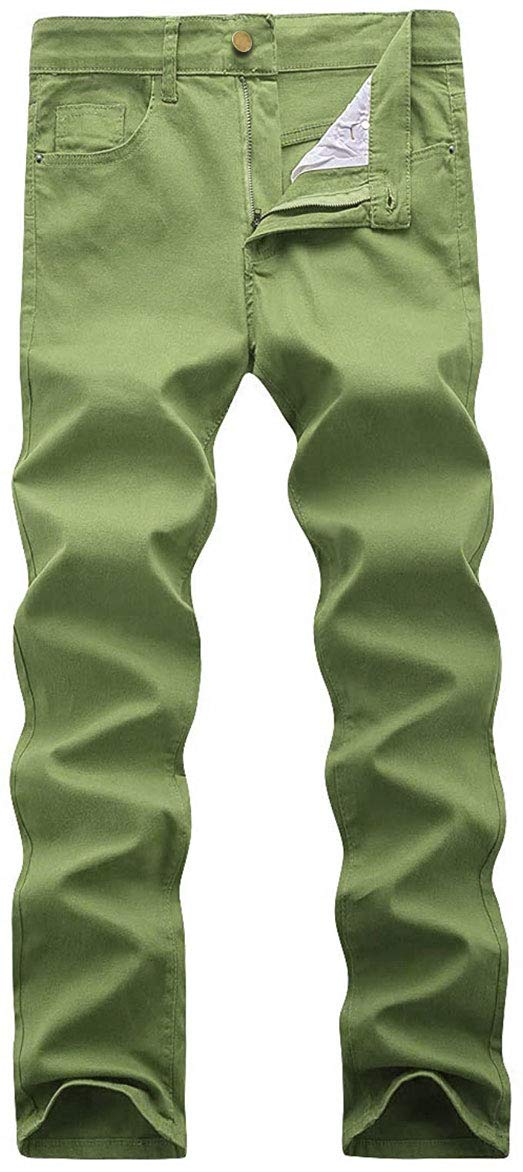 WULFUL Men's Slim Fit Skinny Stretch Comfy Jeans Denim Pants