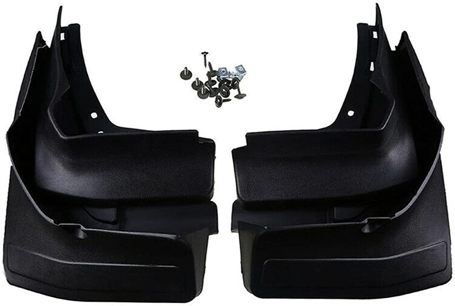 RSCBB 4 Pcs Car Mud Flaps Splash Guards for Mercedes Benz GL63 GLS63 GLS AMG X166 2013-2019, Easy Installation Mudguards Front Rear Mud Flaps Splashproof Waterproof Car Accessories