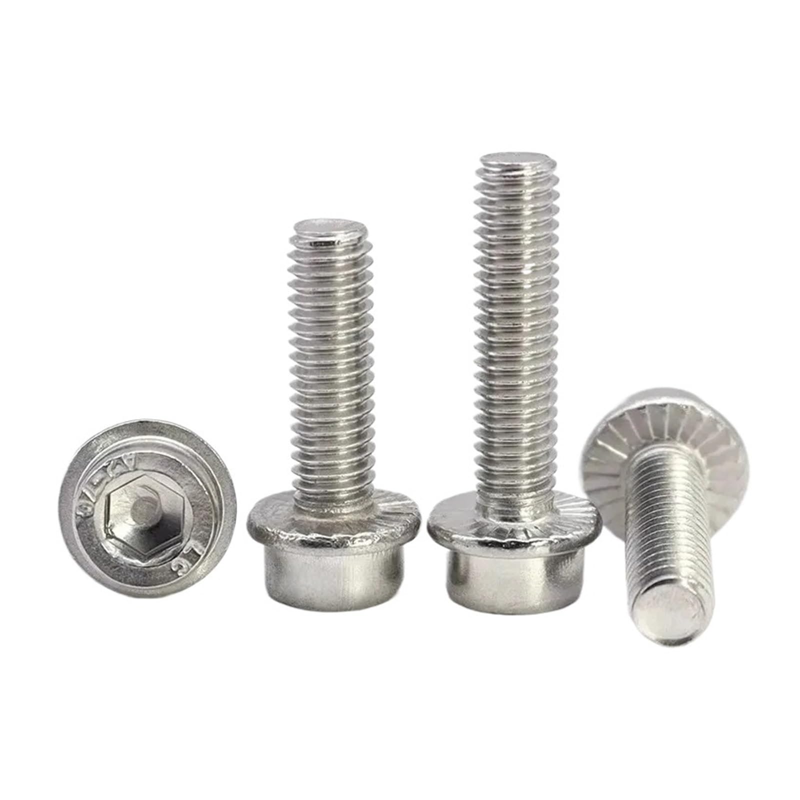 Vis à tête creuse hexagonale anti desserrage M5x18mm pour assemblage sûr - 6