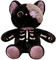 Vista 42 de ELAINREN Peluche de conejo loco grande, para Halloween, terrible conejito de Pascua, almohada de conejo blanco suave, abrazable, encantador