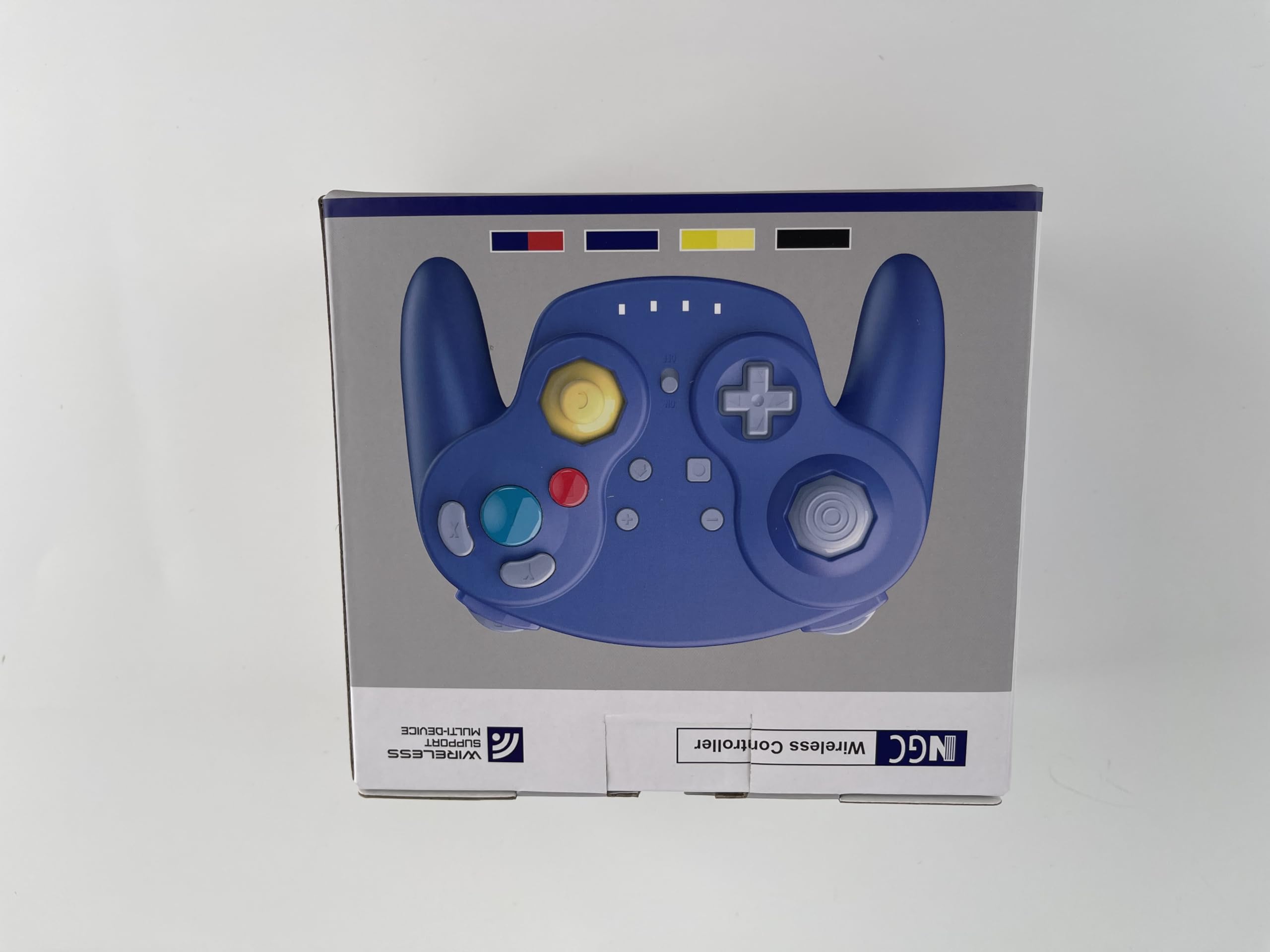 miadore Controller GameCube wireless per Switch 1 2/Switch Online/OLED/Lite, ricevitore USB e NGC da 2,4 GHz, Plug & Play, compatibile con console GameCube, PC Windows/Mac OS/Raspberry Pi/Steam (nero)