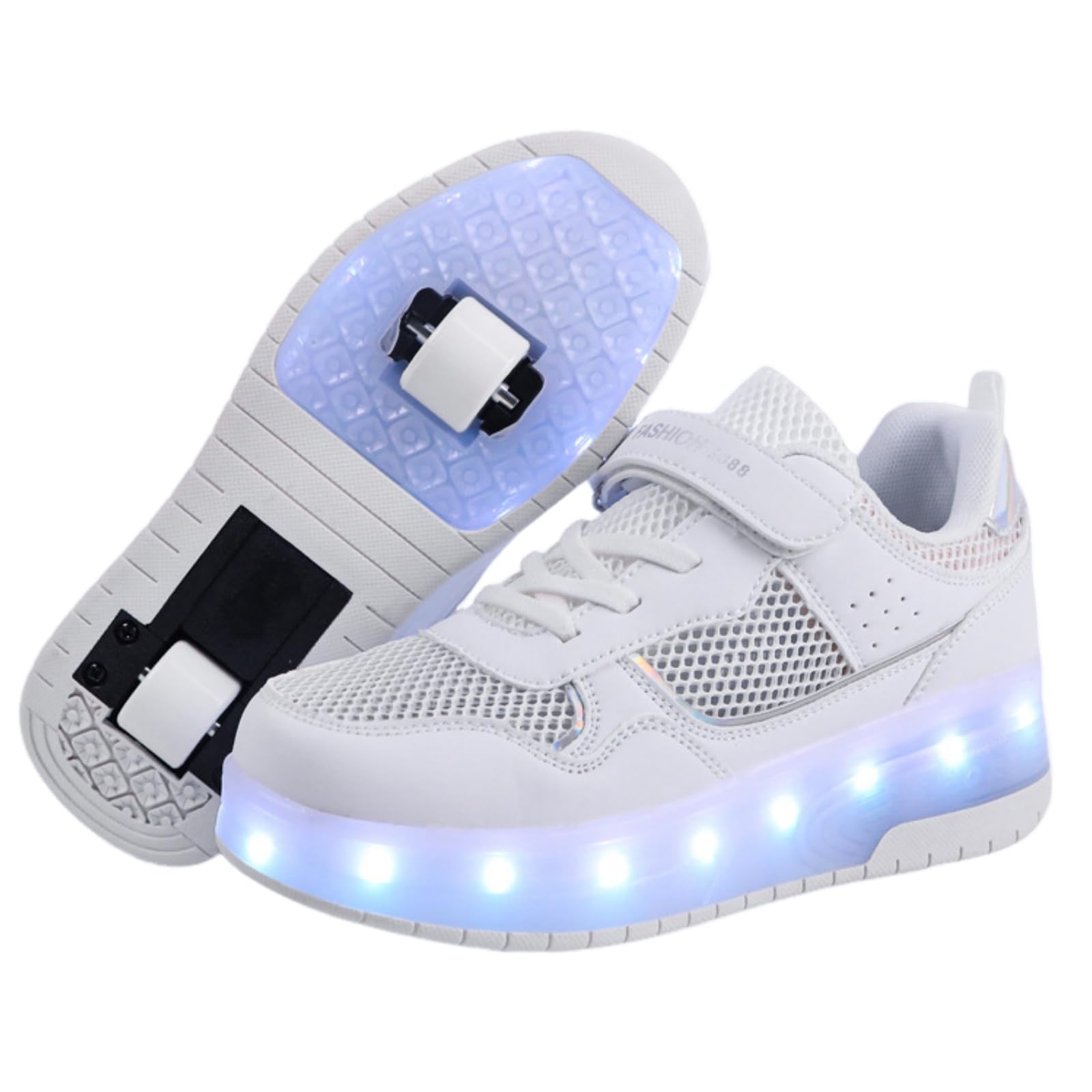 ENEN Chaussure a Roulette Fille Roller 2 Roues