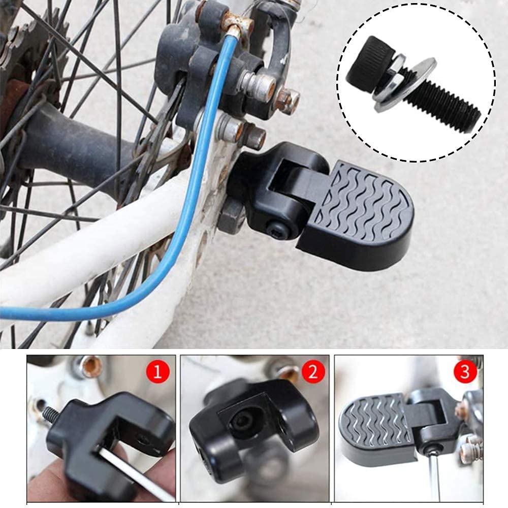 Piedini Per Pedali BMX In Alluminio – Antiscivolo A Rombi – Perfetti Per Cascate E Acrobazie (1 Paio) - 2