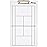 Murray Sporting Goods Dry Erase Coaches Clipboard | Double-Sided Dry Erase White Board (Tennis)
