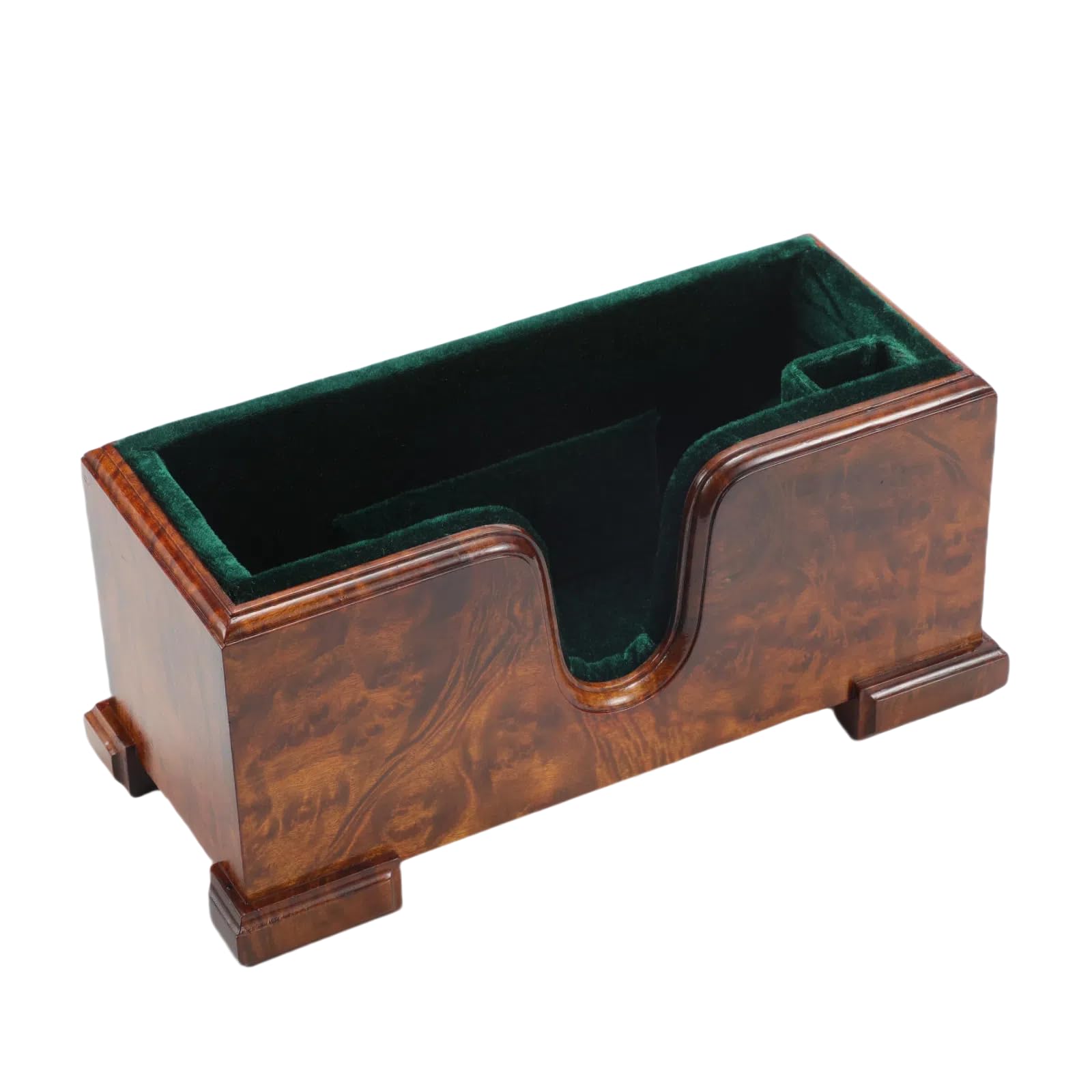 YWYLL Violin and Bow Holder ( Stand), Wooden Violin Holder Floor Display for Violin Velvet Protection