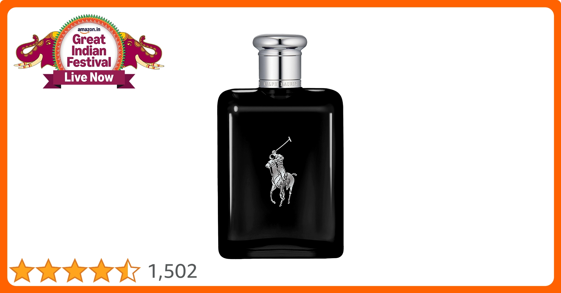 Ralph Lauren Polo Black for Men, 200ml ⭐️希少 Ralph Lauren Polo