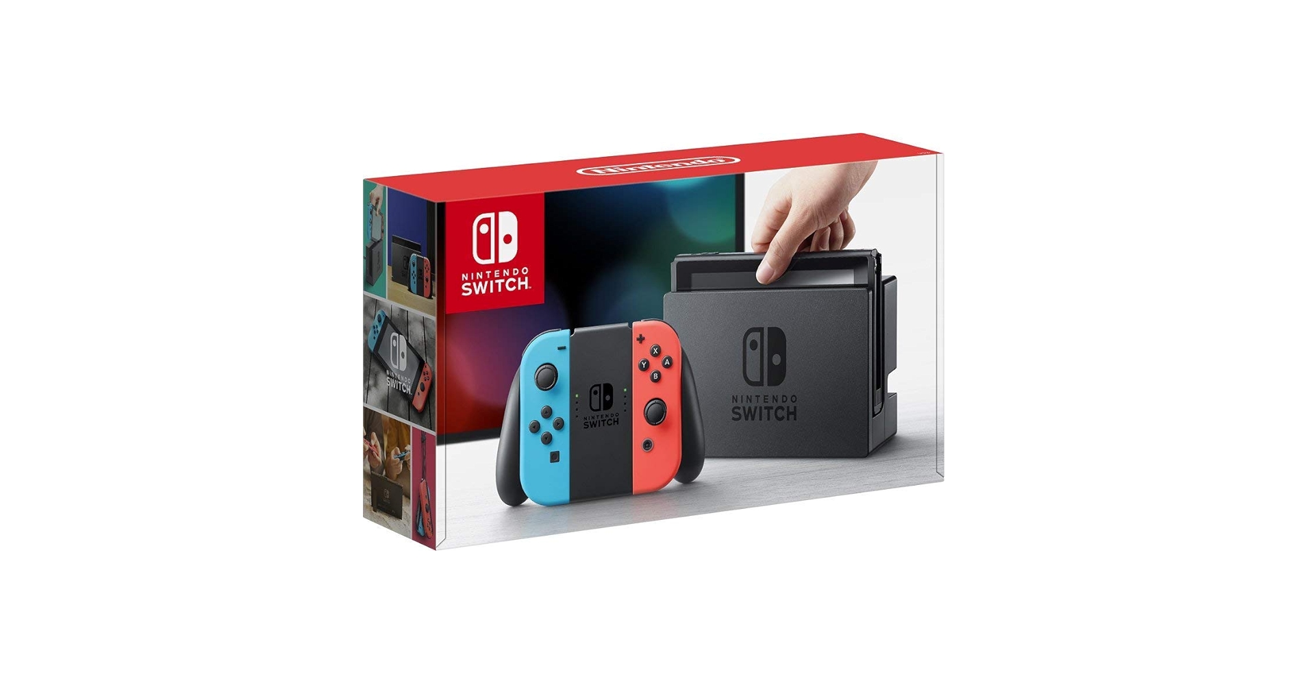 Nintendo Switch SONY PlayStation4 CUHJ-10033 Nintendo 32GB Neon Switch Handheld Game Console, Original