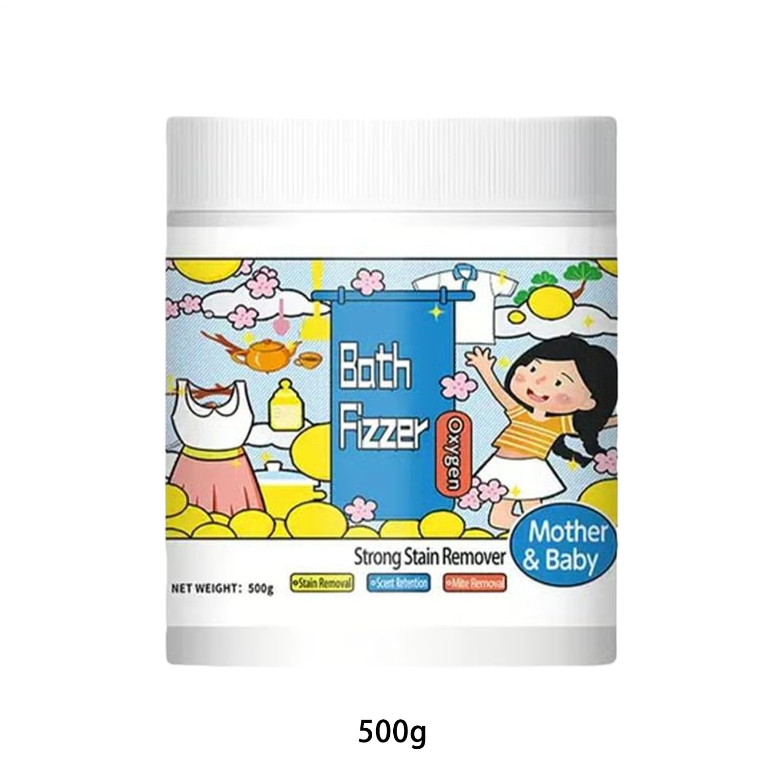 Lessive en poudre – 500 g de détachant concentré puissant | 78 cartons de tarot ombragés | 78 cartons de tarot ombragés pour le lait, la transpiration, l'huile, les taches, le sang, la chemise