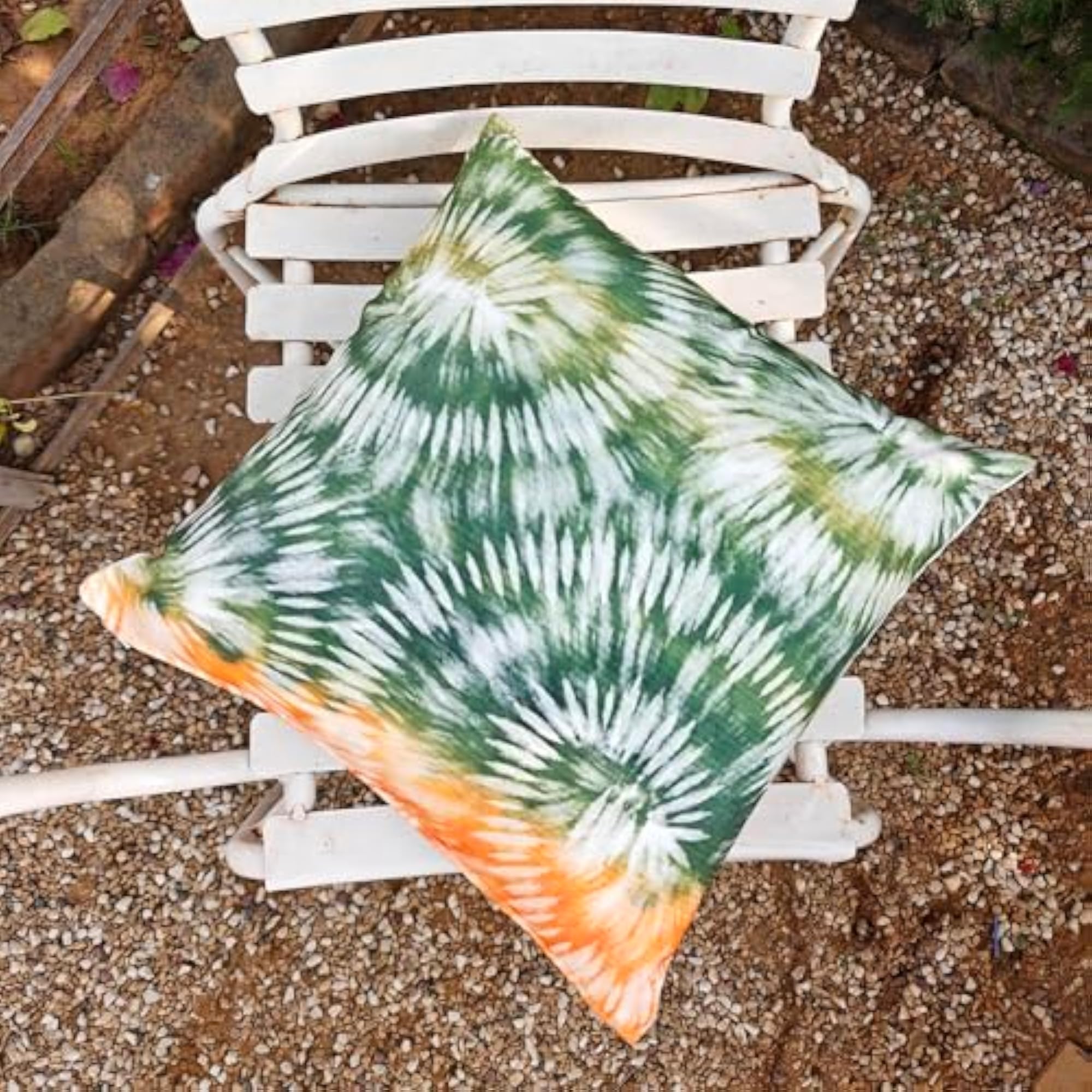 Tie Dye Pattern Throw Pillow Cover, Decorative Cushion Case