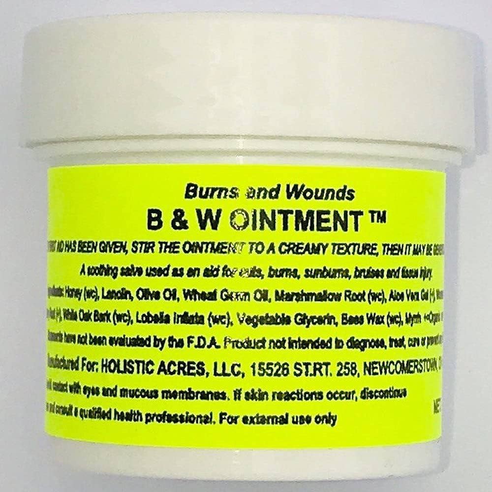 Amazon.com: Konvalia Naturals B&W Ointment - Burn and Wound