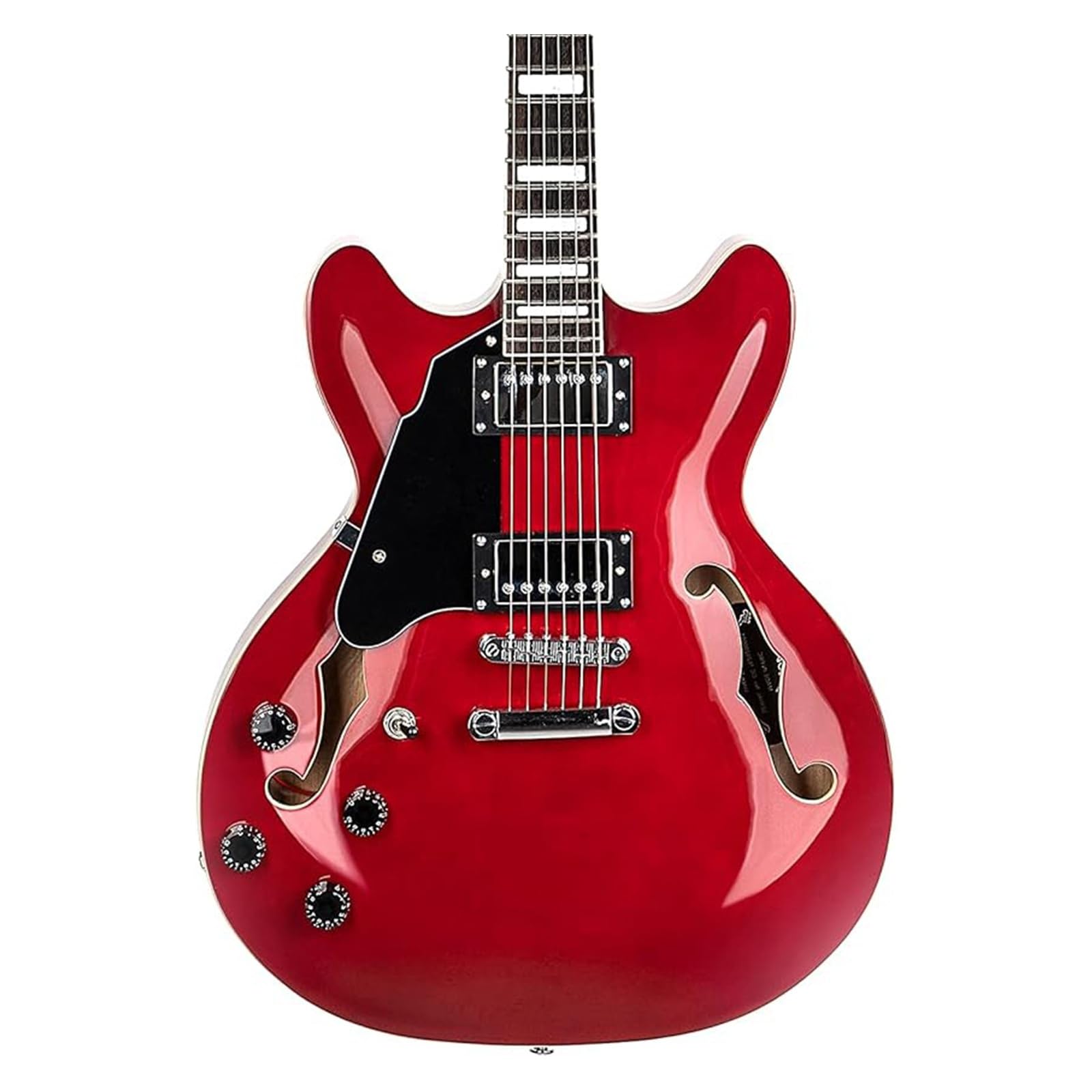chitarra elettrica Chitarra elettrica semi hollow body per mancini di dimensioni standard