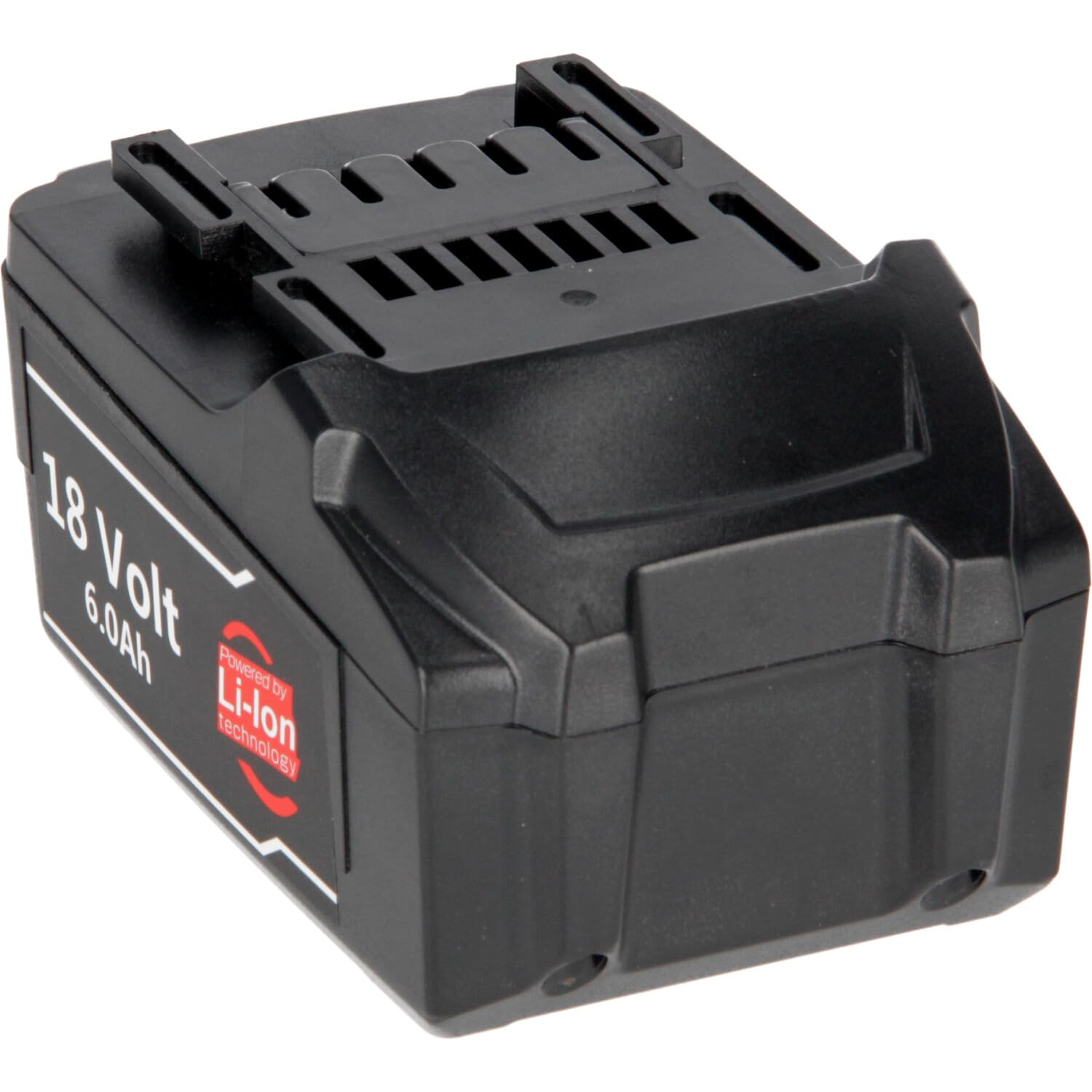 Batería de ion de litio de 18 V 6,0 Ah compatible con herramientas Metabo