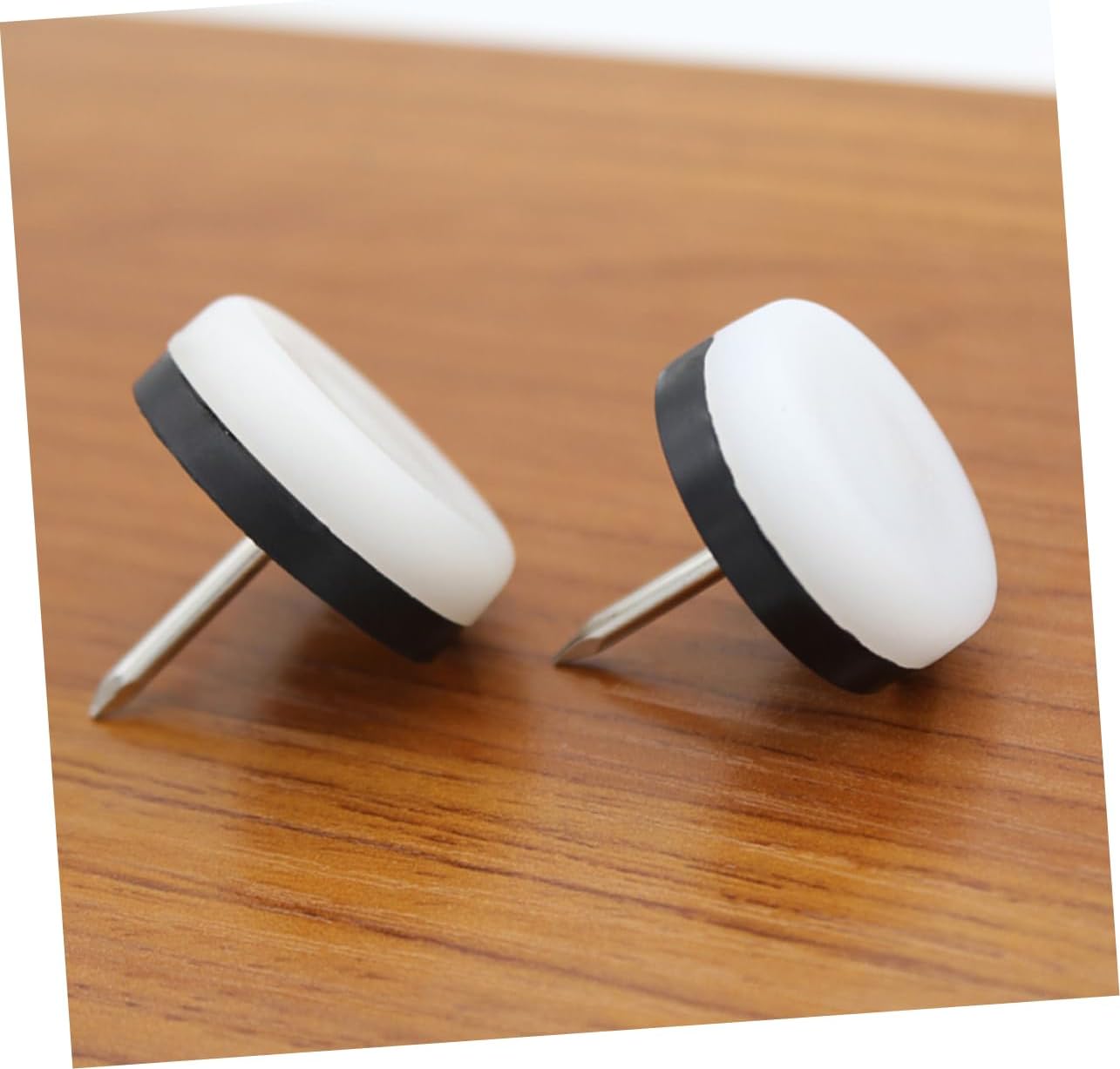 Artibetter 100pcs Non-Slip Furniture Leg Pads Upholstery Nail Feet for Tables and Chairs Durable Floor with to Prevent Scratching