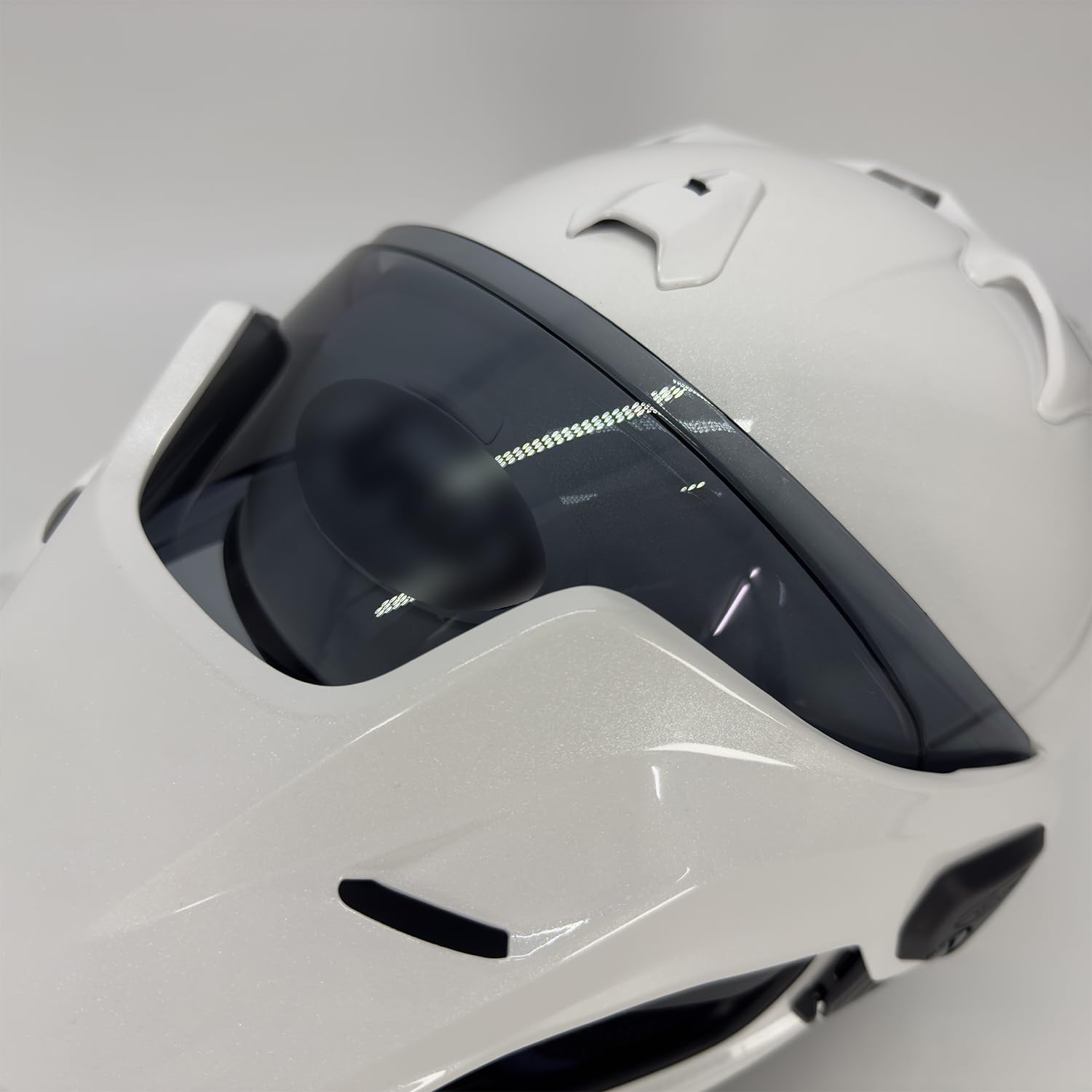 Amazon | JISYIWOWオートバイヘルメットシールド 対応ヘルメットTour