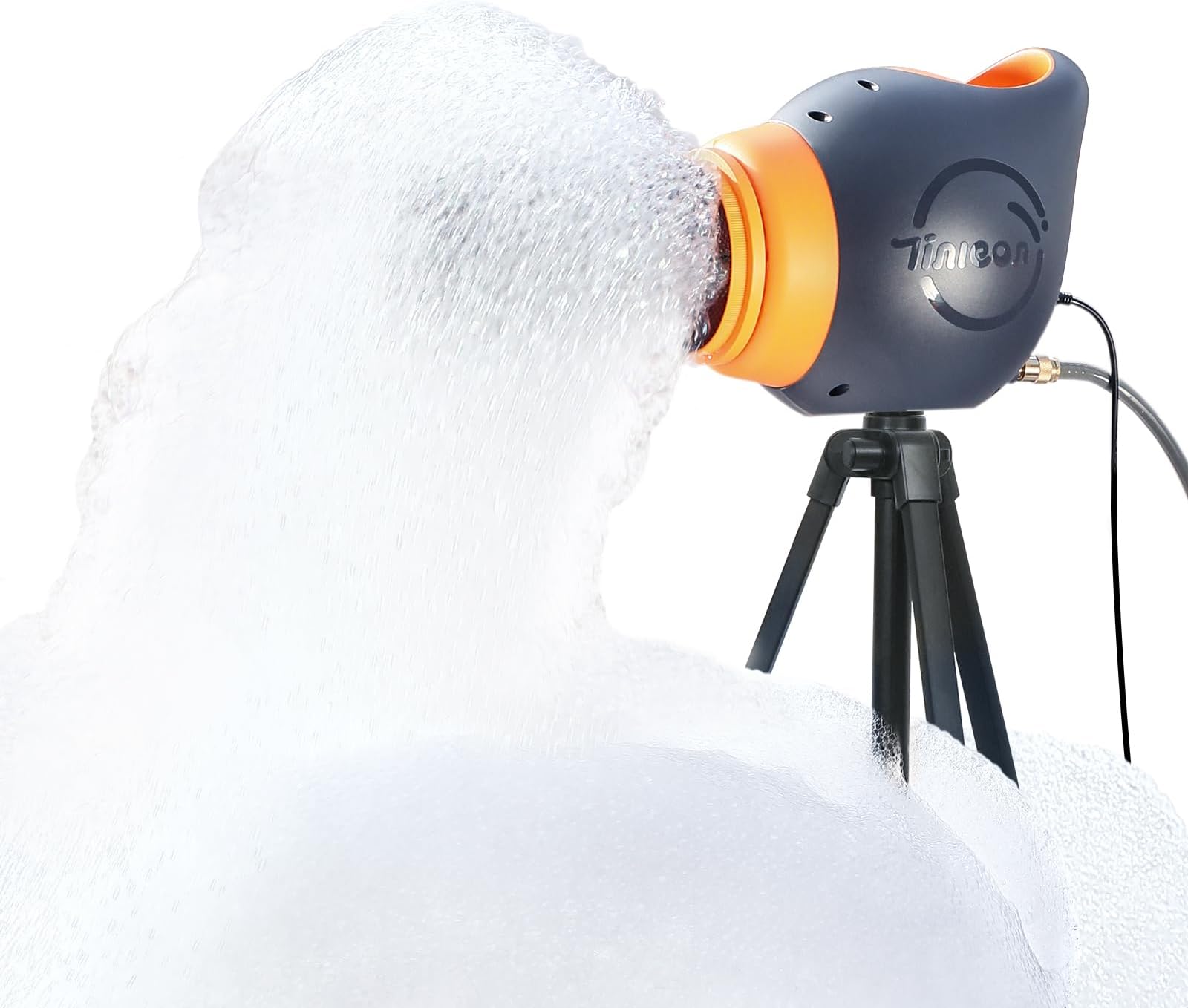 Tinleon Evening Foam Machine: Foam Party Soap Bubbles Making Large Foams Ideal for Outdoor Birthdays, Parties and Garden Activities, Matrimonio Celebration
