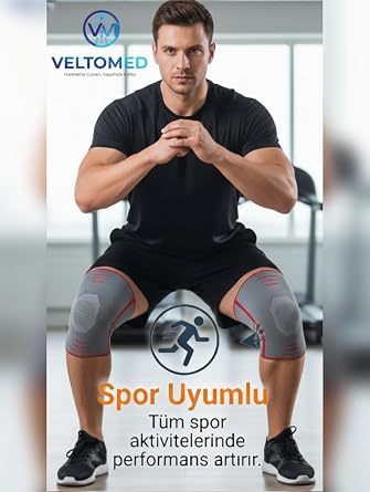 M beden 2 Li Set 3D Örme Sporcu Dizlik – Ağrı Azaltıcı, Diz Koruyucu Nefes Alabilir, Kompresyon Destekli, Kaymaz, voleybol,fitnes,basketbol,doğa sporları