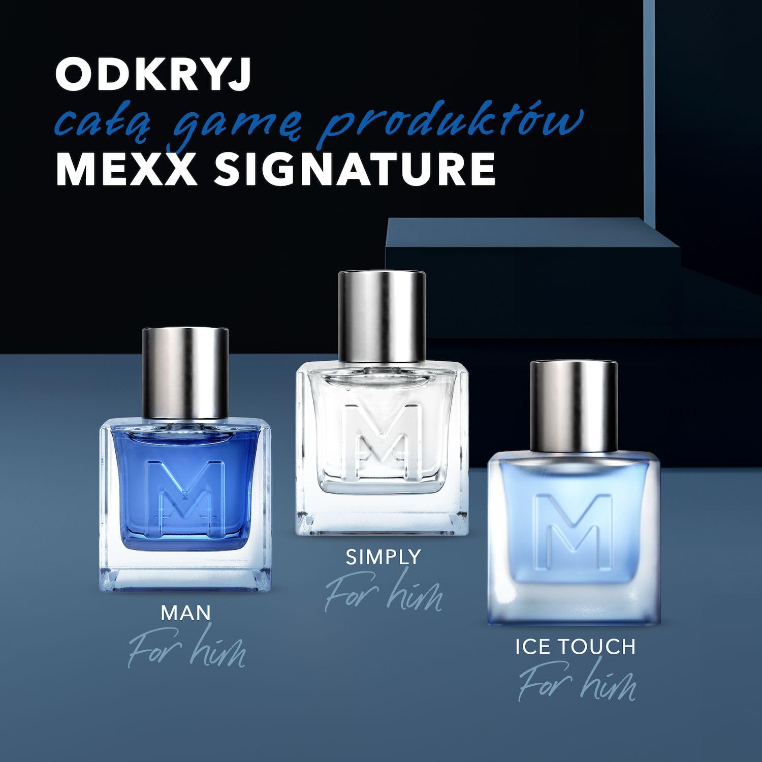 Mexx Black Woda Perfumowana dla Mężczyzn, o Drzewnych i Morskich Nutach Zapachowych, 50 ml