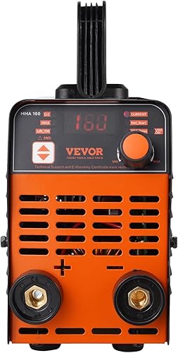 Miniatura 9 de VEVOR Soldador de palo, 160Amp 2 en 1 ARCLift Tig máquina de soldadura 110220V con fuerza de arco de arranque en caliente antiadherente