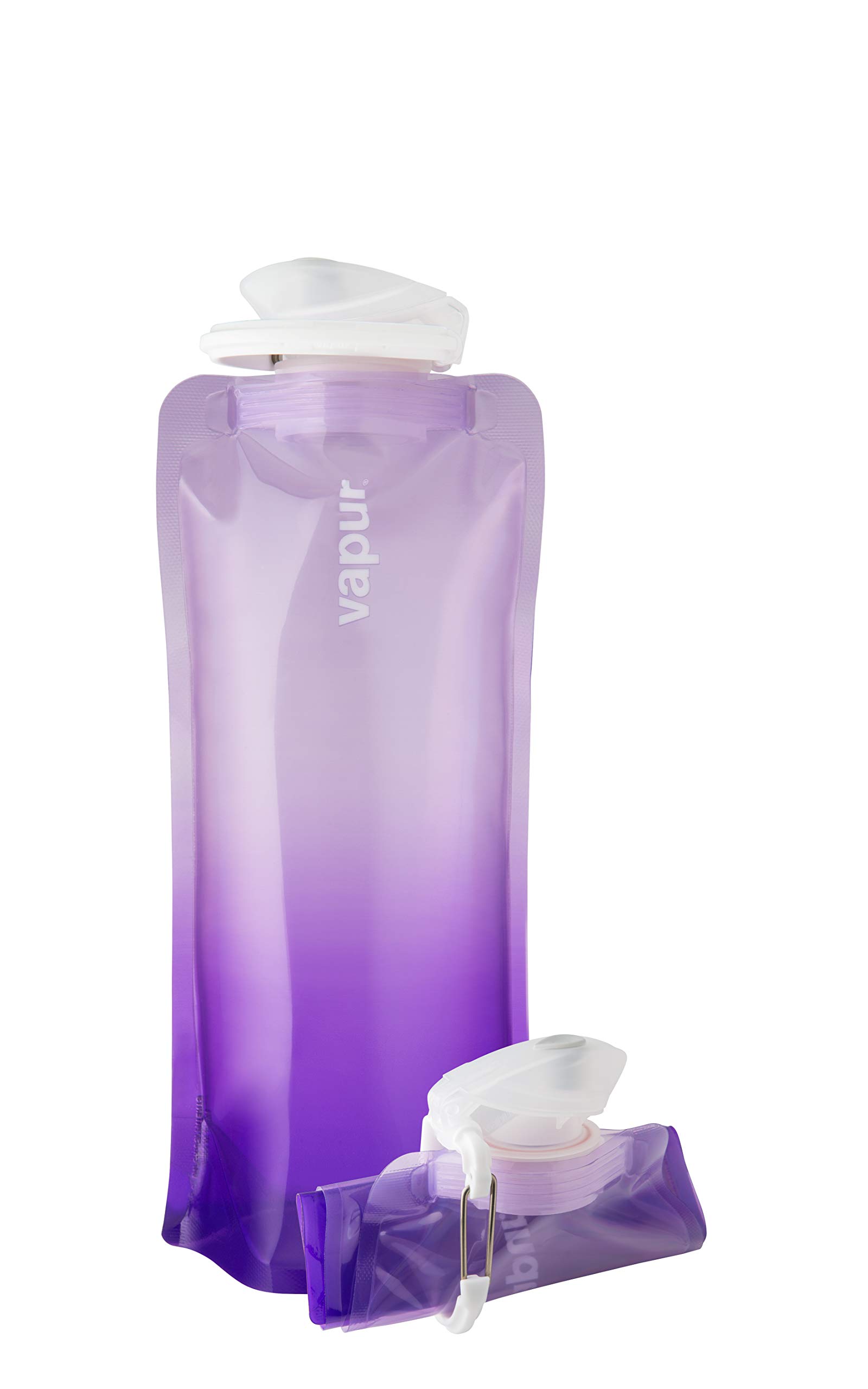 Vapur Trinkflasche Wide Mouth 700ml – Lavender/Transparent, GRADIENT-Serie