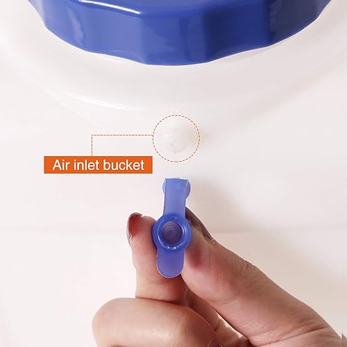 Miniatura 5 de Contenedor de agua de 4 galones15L con espiga, jarra de agua portátil sin BPA, tanque de agua multifunción para acampar al aire libre, senderismo,