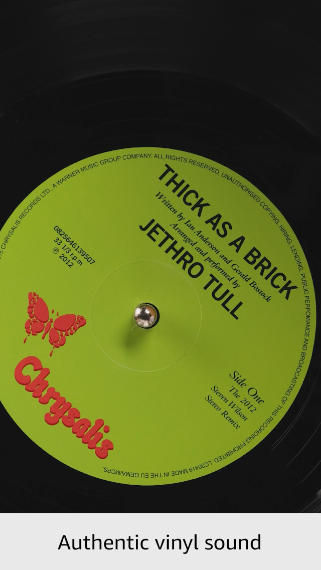 Amazon.com: Thick as a Brick: CDs & Vinyl