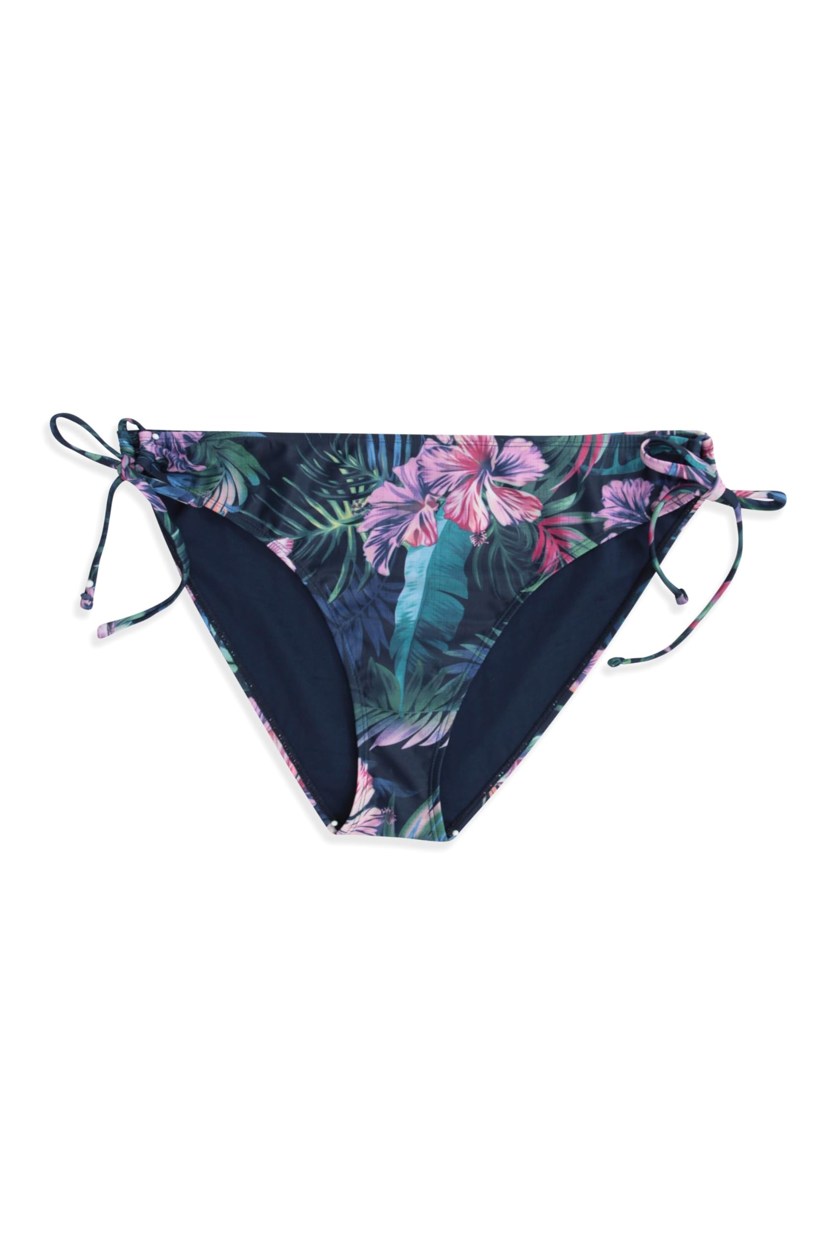 Iona Womens Tie Side Bikini Bottoms - Dark Blue